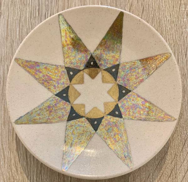 - a , Ceramic Sculpture by Catherine Rich, measuring 13 x 13 cm (H x W) £44